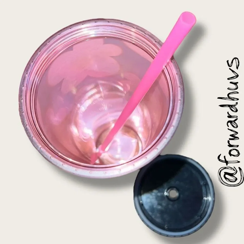 Starbucks 2025 Valentine's Day Pixel Heart Venti Tumbler - Replacement Straw
